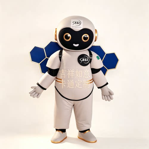企业IP吉祥物来图定制泡沫雕刻卡通人偶服装行走玩偶头套高度还原 - 图0