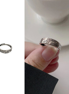 打麻将必赢神器纯银戒指