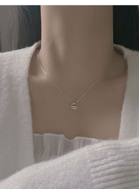 925纯银女轻奢气质项链