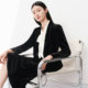 CADIDL's spring velvet blazer is a waist-slimming, high-end women's suit