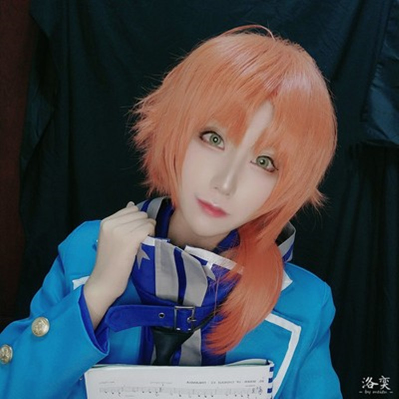 偶像梦幻祭knights骑士团 leo月永レオCOS服 蓝色卫衣校服定动漫 - 图3