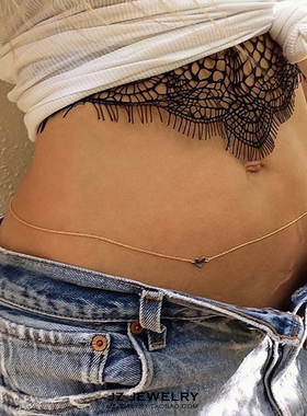 jzbellychain欧美女ins身体链