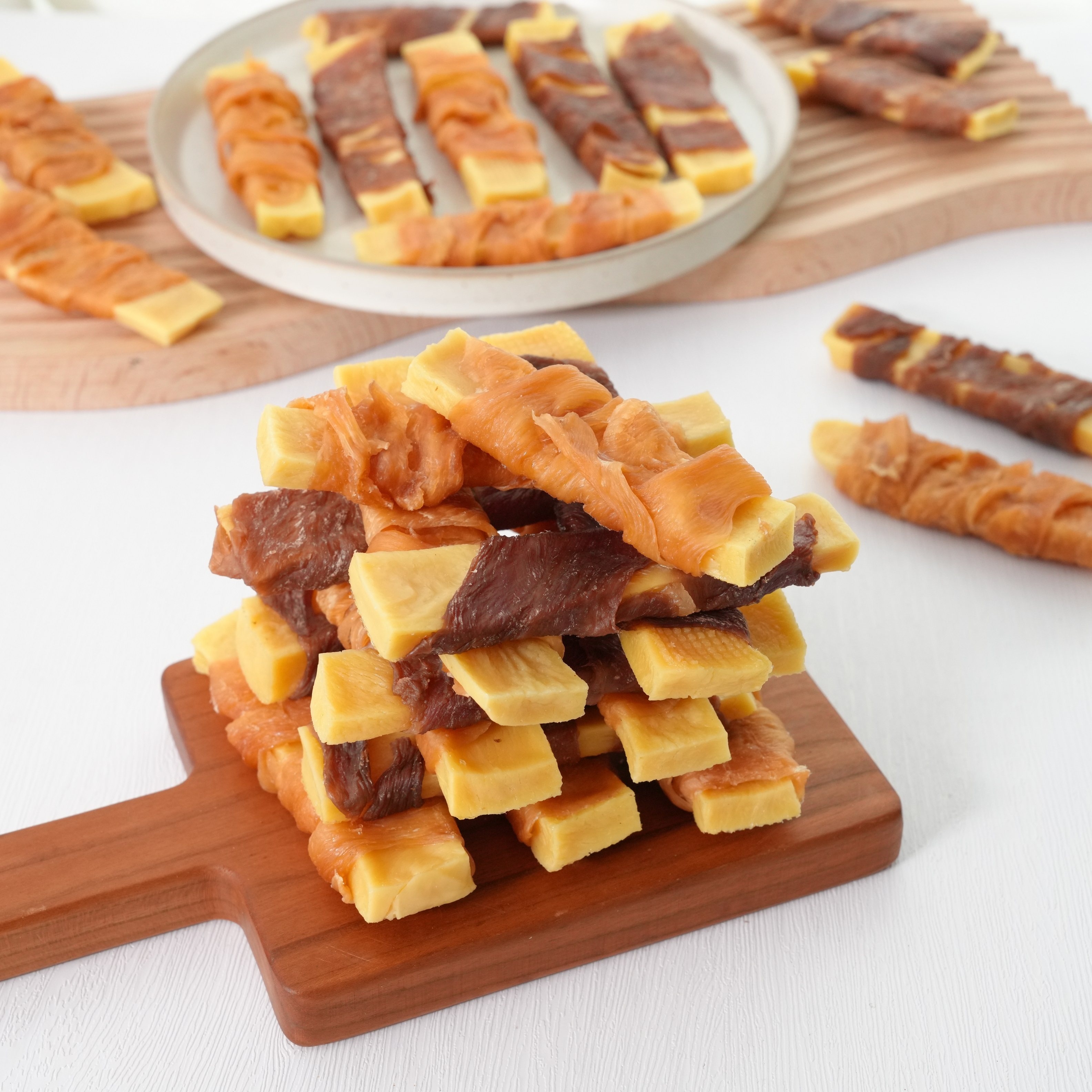 来自小火星 自制泰迪狗磨牙洁齿零食鸡鸭肉奶酪芝士起司棒含钙质,淘宝优惠券,粉丝福利购,淘宝优惠卷