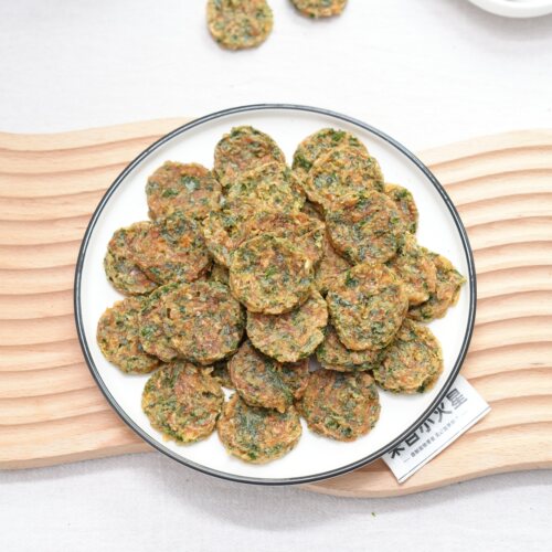来自小火星 自制狗奖励训练小饼干零食鸡肉羽衣甘蓝蔬菜含维生素 - 图2