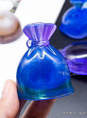 diy水晶滴胶镜面钱袋子