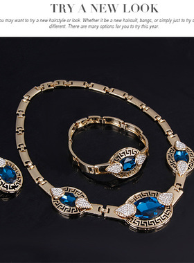 摄影拍摄锁骨女项链耳环时尚