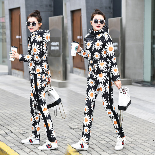 2021 новая зимняя женская короткая пуховая куртка большого размера