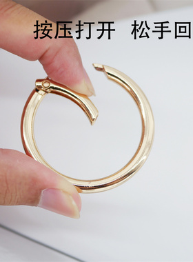 弹簧圈包包圆环配件金属弹簧扣