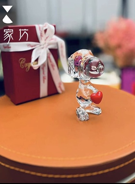 创意史努比摆件家用客厅禅意装饰个性工艺礼品