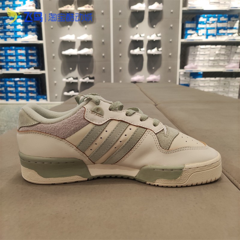 Adidas/阿迪达斯三叶草RIVALRY LOW男子低帮复古休闲鞋板鞋FX9448-图1