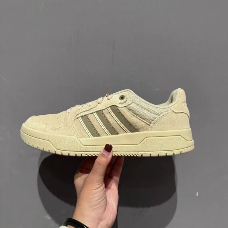 Adidas/阿迪达斯男鞋女鞋ENTRAP夏季新款耐磨舒适低帮板鞋JS3007 - 图3