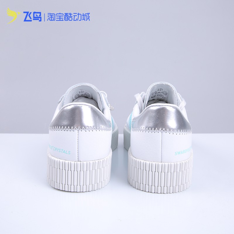 adidas阿迪达斯三叶草SAMBAROSE W女子百搭松糕鞋厚底板鞋GZ8618 - 图2