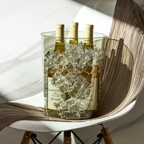 Прозрачное вместительное и большое мусорное ведро для домашнего использования для гостиной для коммерческого использования