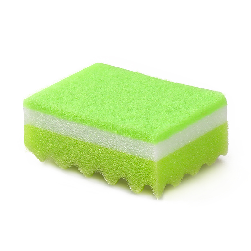 馨友家居专营店百洁布厨房洗碗块海绵布刷碗去污家用清洁纳米双面魔力擦刷锅神器3