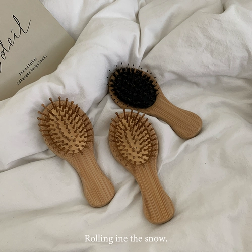 Маленькая портативная расческа, массажер, подушка безопасности, кушон подходит для мужчин и женщин