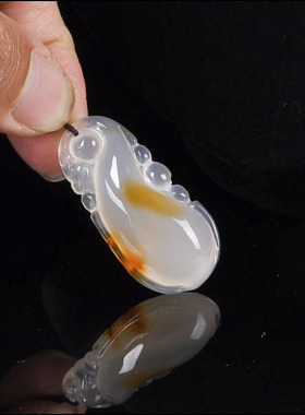 岫色正品玛瑙冰种民族风女款玉髓