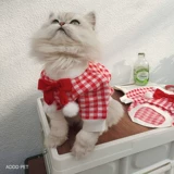 Красный праздничнный милый зимний трикотажный свитер