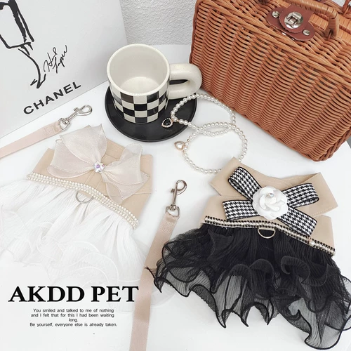 Кошачья и собачья жилетная защита веревка вырывается от маленькой собаки Тедди Бибельбу Belle Betta Betta Bess Princess Юбка