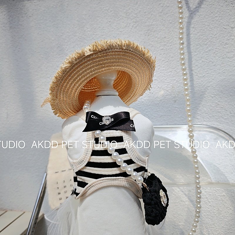 宠物猫咪狗狗小香风公主裙春夏季吊带背心蛋糕裙薄款防掉毛衣服,淘宝优惠券,粉丝福利购,淘宝优惠卷