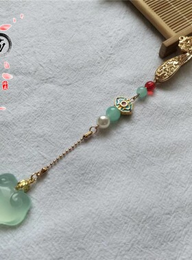 精致挂件复古中式女款胸针