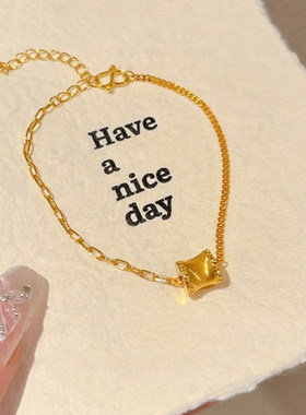 新款猫眼小蛮腰手链项链