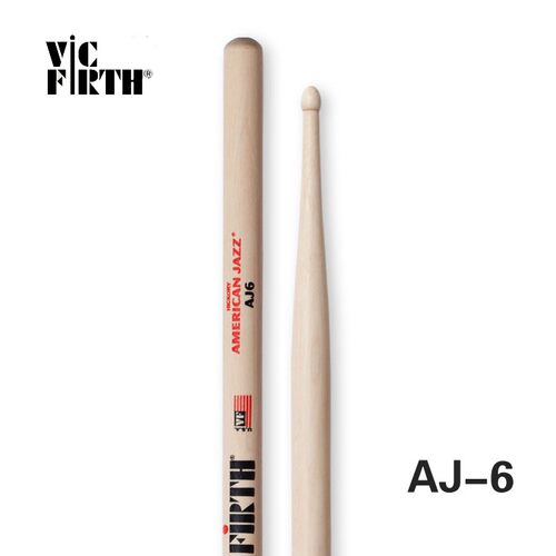 Vic Firth美产AJ系列爵士槌原木专业爵士鼓棒AJ3/AJ4/AJ5/AJ6演出 - 图3