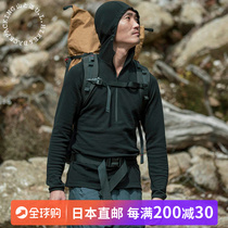 Mountain Way Yamatomichi DF Mesh Merino Hoody The men and women outdoor matt wool even hoodie