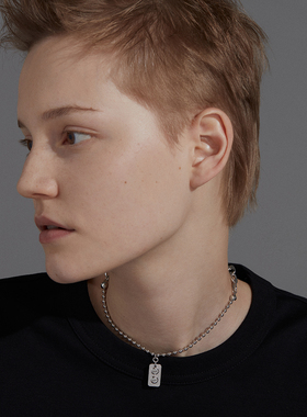 yuritan2粒药片chock时尚颈饰