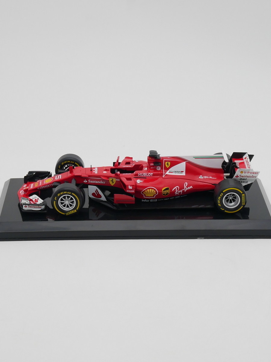 ixo 1:24 FERRARI SF70H Sebastian Vettel 2017法拉利F1维特尔 - 图0