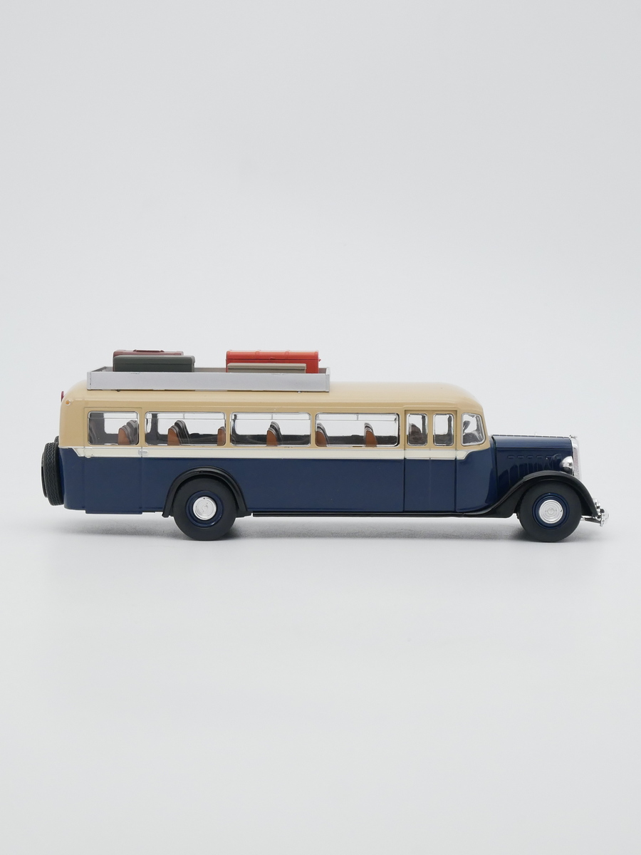 ixo 1:43 Citroen T45 1934雪铁龙巴士法国大客车旅行大巴车模型 - 图1