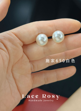 不露耳夹线珍珠硅胶耳夹隐形不掉