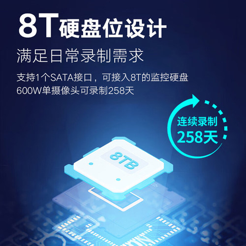 海康威视4/8/16路硬盘录像机人车侦测7816N-Q1监控主机手机远程 - 图1