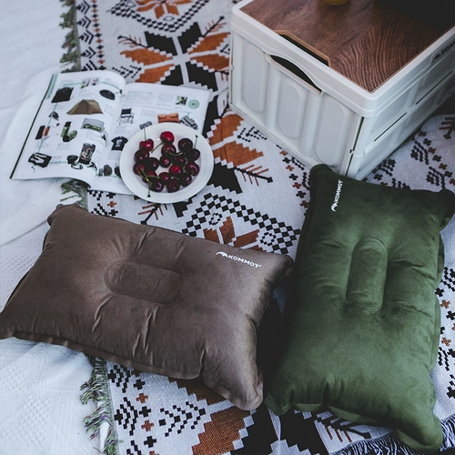 Надувная дорожная подушка для кемпинга для сна, портативный автоматический надувной поезд для путешествий, самолет