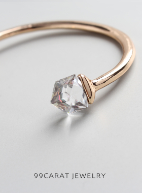 九九克拉欧美风品牌质感水晶玻璃