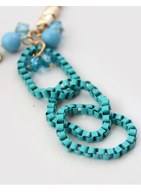 克拉欧美质感金色短款时尚饰品