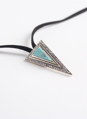 克拉欧美质感复古情侣装饰项链