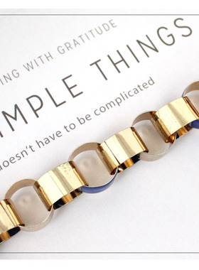 简约个性手链99克拉欧美风女