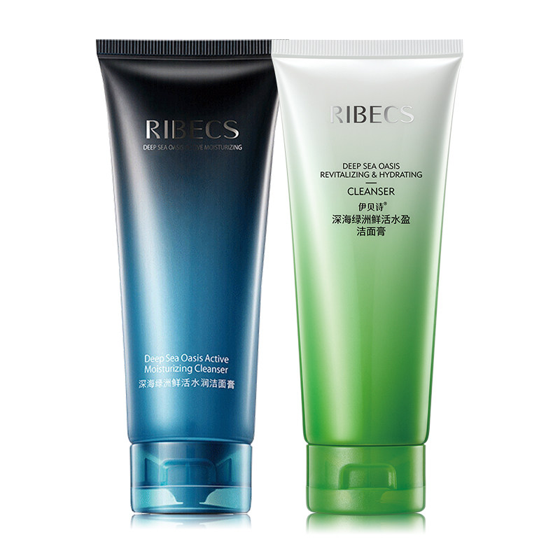 伊贝诗绿洲鲜活水润深层清洁洁面膏 伊贝诗彩源洁面