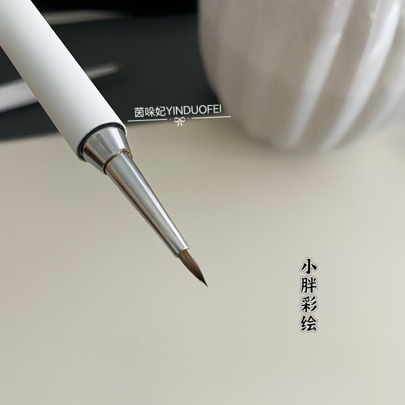 美甲画花万能笔小胖彩绘美甲笔刷画花卉晕染笔美甲店专用工具,淘宝优惠券,粉丝福利购,淘宝优惠卷