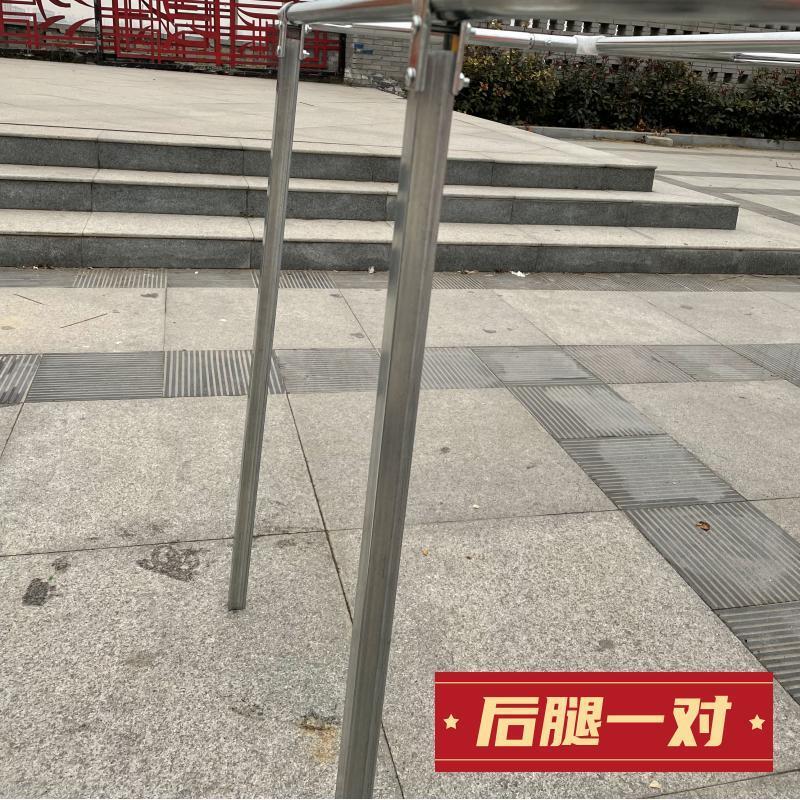Electric battery tricycle carport special canopy shelf accessories support legs thick thickened rear leg accessories