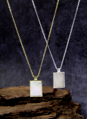 韩版ins小众设计感双环项链