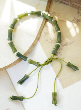 设计师推荐原创复古橄榄石手串汉