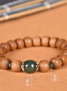 印度老山檀香原创设计diy老型手