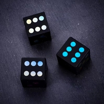 Gem 6 Face Dice Points Color Son Mahjong Dice Collection Grade Custom Dice Running Group Dice