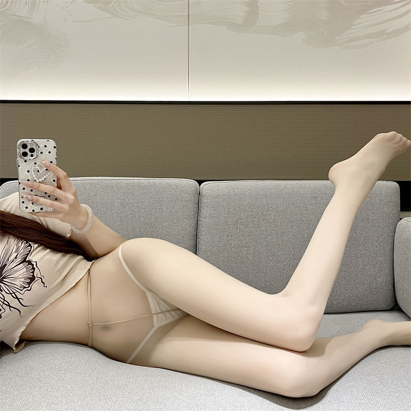 激情手撕黑丝丝袜纯欲风薄款一次性美腿jk撕袜激情破洞性感连裤袜 - 图2