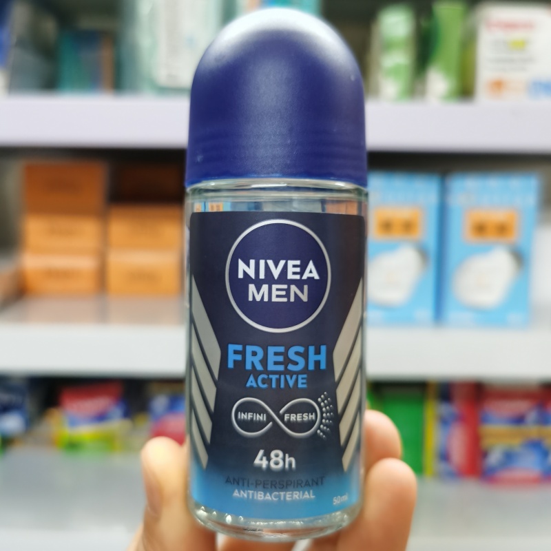 包邮香港正品进口NIVEA/妮维雅男士香体走珠止汗露50ml 48小时-图2