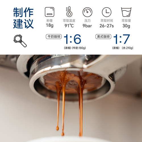 柯林曼巴拼配咖啡豆曼特宁巴西意式拼配特浓黑咖啡现磨咖啡粉250g - 图1