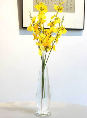 水晶花瓶现代轻奢装饰品