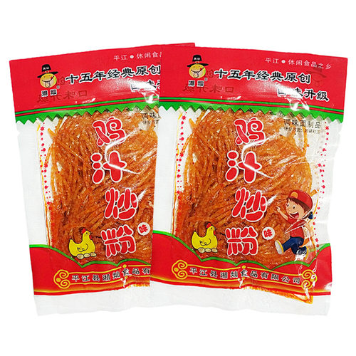 鸡汁炒粉味小零食童年怀旧麻辣丝丝辣条解馋辣丝90后休闲食品小吃 - 图0