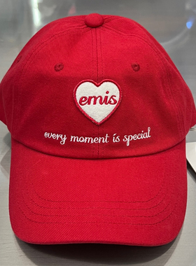 emis韩国正品新款爱心帽子